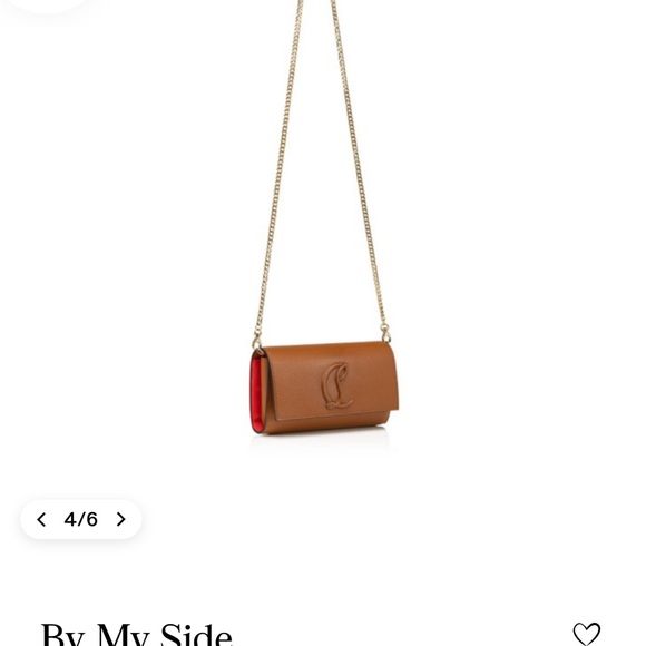 Christian Louboutin by my side, leather wallet on a chain - Picture 8 of 10